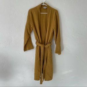 Parachute Cloud Cotton Robe in Amber